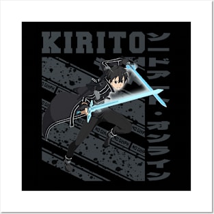 Kirito Posters and Art